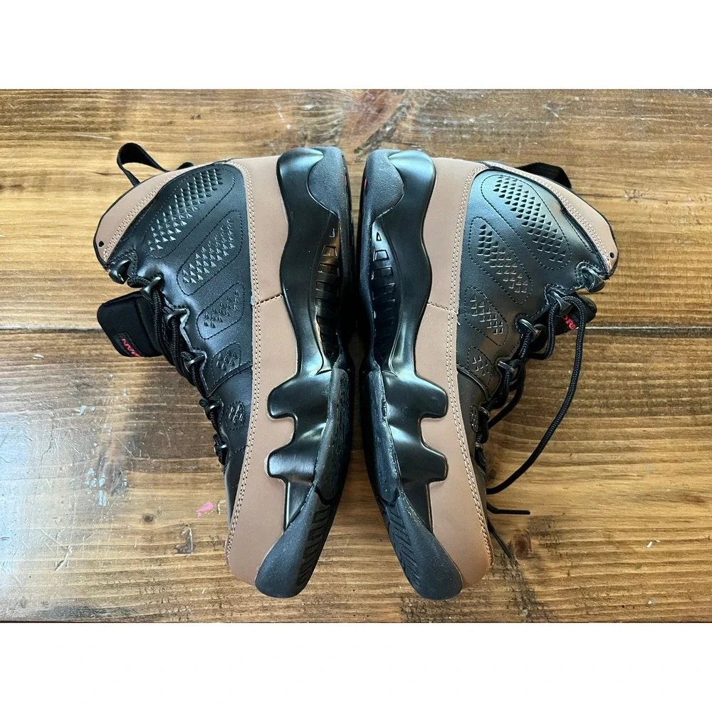 Air Jordan 9 Retro Boot NRG Olive Black Red AR4491-001 Mens 7 High Top Sneaker